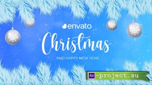 Videohive - Merry Christmas Text Logo Reveal - 41626165 - Project for After Effects