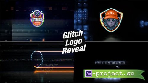 Videohive - Glitch Logo Reveal Intro - 40576967 - Project for After Effects