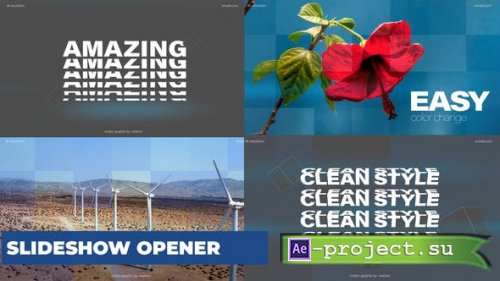 Videohive - Modern Slideshow Opener - 41482603 - Project for After Effects