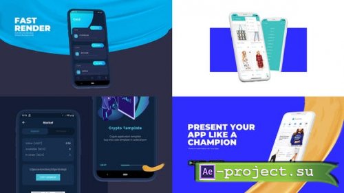 Videohive - Phone X - Elegant App Promo - 25081089 - Project for After Effects