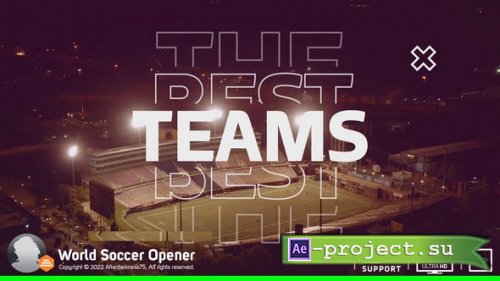 Videohive - World Soccer Opener - 40528111 - Project for After Effects