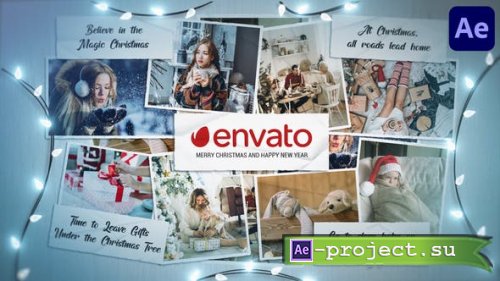 Videohive - Christmas Cards Slideshow for After Effects - 41672802 - Project for After Effects