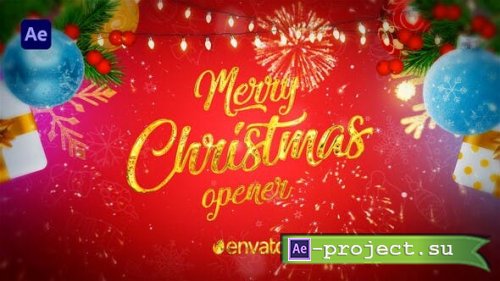 Videohive - Happy New Year Intro | Merry Christmas Intro - 41729742 - Project for After Effects