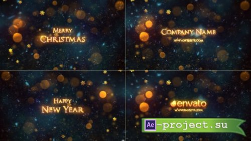 Videohive - Christmas Titles - 41338626 - Project for After Effects