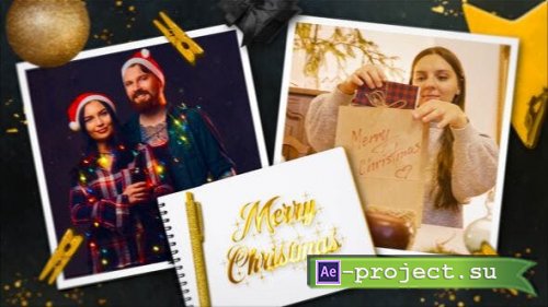 Videohive - Merry Christmas Slideshow - 41777590 - Project for After Effects