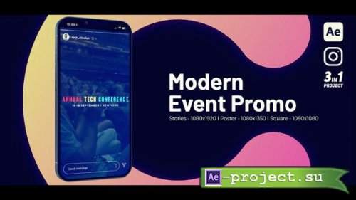 Videohive - Instagram Event Promo - 40823936 - Project for After Effects