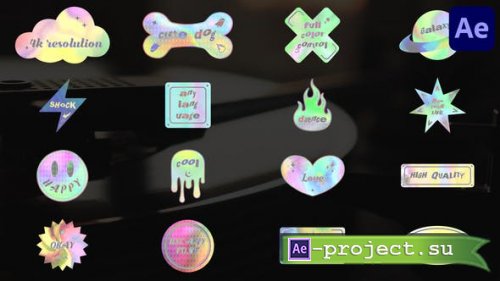 Videohive - Holorgaphic Titles for After Effects - 41788718 - Project for After Effects