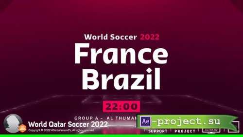 Videohive - World Soccer Qatar 2022 - 40432645 - Project for After Effects