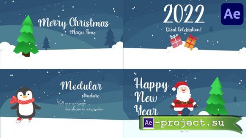Videohive - Christmas Greetings Scenes | After Effects - 41807890 - Project for After Effects