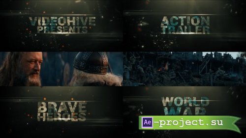 Videohive - World War Trailer - 28620665 - Project for After Effects
