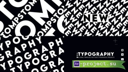 Videohive - Typo Text Opener - 41791425 - Project for After Effects