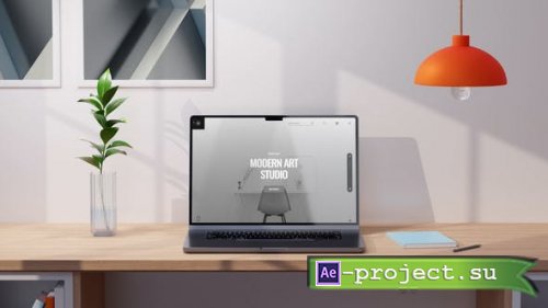Videohive - Sunny Room - Animated 3D Mockup Website Presentation - 41344527 - Project for After Effects