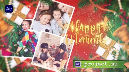 Videohive - Merry Christmas Slideshow - 41831679 - Project for After Effects