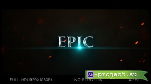 Videohive - Epic Titles Trailer - 24327040 - Project for After Effects