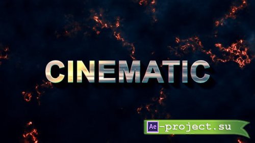 Videohive - Cinematic Logo and Title - 24199137 - Project for After Effects