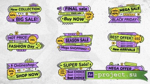 Videohive - Fancy Sales Titles - 41857456 - Project for After Effects