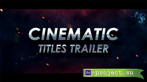 Videohive - Cinematic Titles Trailer - 20506195 - Project for After Effects