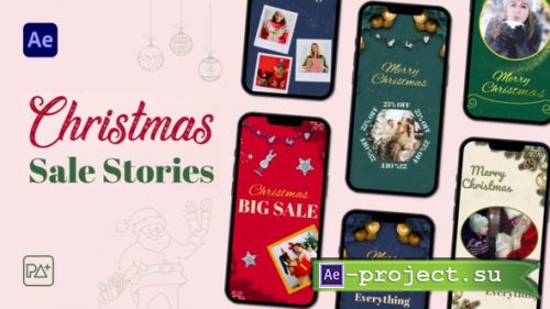 Videohive - Christmas Sale Stories For After Effects - 41857336 - Project for After Effects