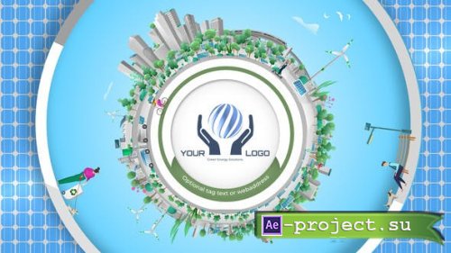 Videohive - Green Energy Intro - 28492064 - Project for After Effects
