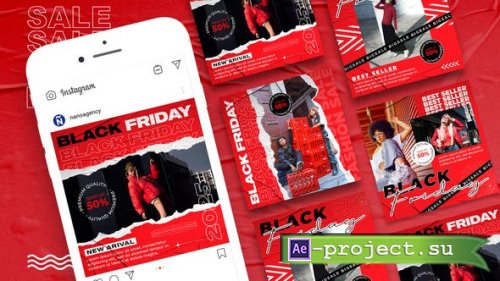 Videohive - Black Friday Instagram Story - 41858870 - Project for After Effects