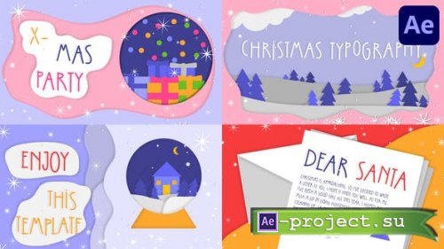 Videohive - Christmas Greetings Colorful Scenes | After Effects - 41876300 - Project for After Effects