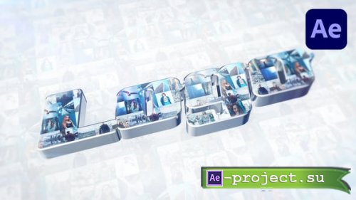 Videohive - Multiscreen 3D Logo Intro - 41849506 - Project for After Effects