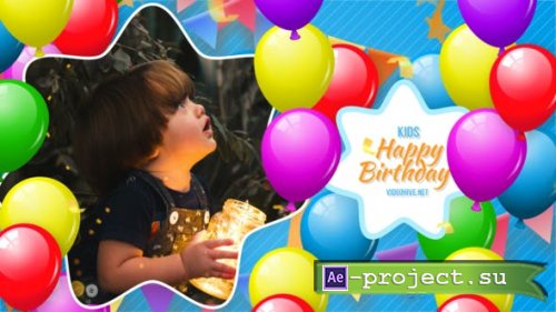 Videohive - Kids Happy Birthday - 40138824 - Project for After Effects