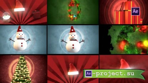 Videohive - Christmas Creative Transitions - 41985541 - Project for After Effects