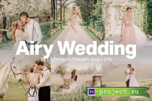 Airy Wedding Lightroom Presets LUTs - 10316378