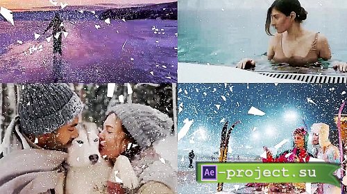 Videohive - Ice Winter Transitions 42098303 - Project For Final Cut & Apple Motion