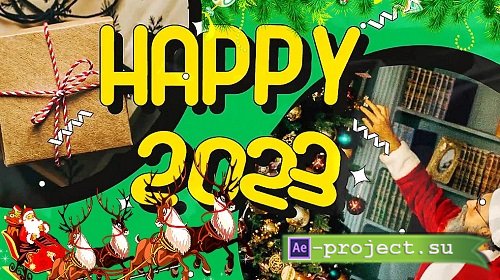 Videohive - Merry Christmas Colorful Greeting Scenes 42048574 - Project For Final Cut & Apple Motion