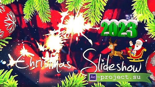 Christmas Slideshow 2023 - Project for After Effects