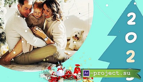 Videohive - Christmas And New Year Greeting Cards 42476454 - Project For Final Cut & Apple Motion