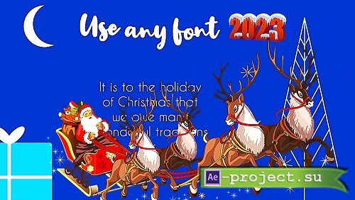 Videohive - Christmas Typography Slides 42344311 - Project For Final Cut & Apple Motion