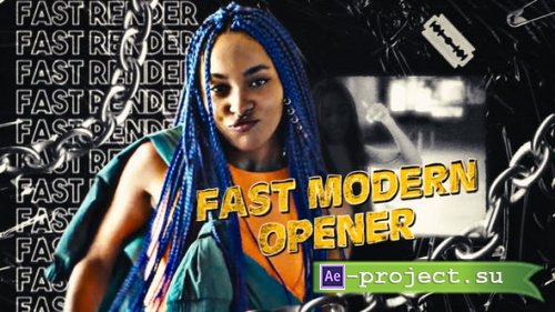 Videohive - Fast Modern Opener - 41881224 - Project for After Effects