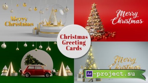 Videohive - Christmas Greetings Pack - 41927659 - Project for After Effects