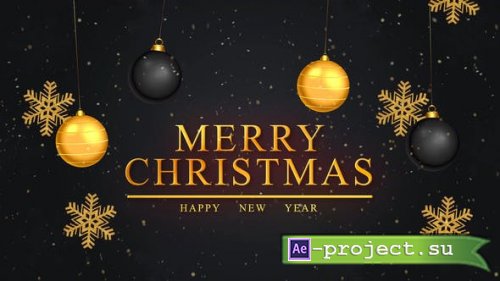 Videohive - Merry Christmas Intro - 40856981 - Project for After Effects