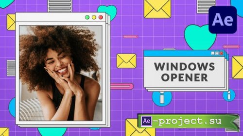Videohive - Creative Windows Opener - 41968000 - Project for After Effects