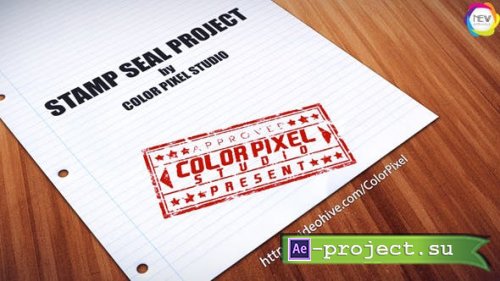 Videohive - Stamp Seal 5 in 1 - 8736517 - Project for After Effects