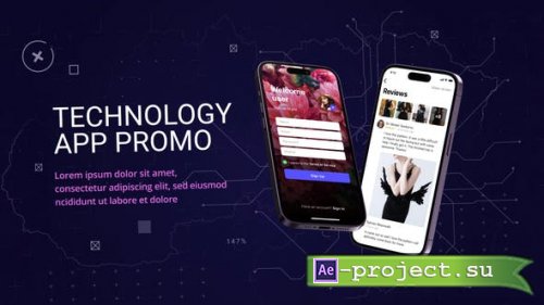Videohive - Technology App Promo - 41972288 - Project for After Effects