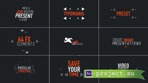 Videohive - TypoMania! Typography Constructor - 12372298 - Project for After Effects