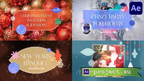 Videohive - Christmas Event Invitation Slideshow | After Effects - 41972360 - Project for After Effects