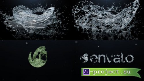 Videohive - Watersplash Logo Reveal - 18159407 - Project for After Effects