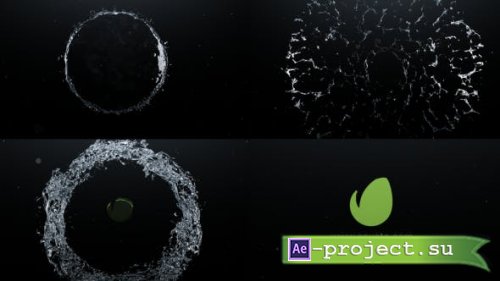 Videohive - Waterblust Logo Reveal 2 - 19222690 - Project for After Effects