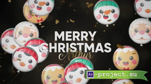Videohive - Golden Christmas Wishes - 41982156 - Project for After Effects