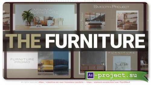 Videohive - Furniture Showreel - Minimal Promo - 41998643 - Project for After Effects