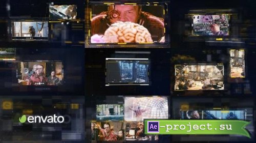 Videohive - Techno Video Displays - 42008499 - Project for After Effects