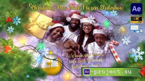 Videohive - Christmas New Year Frozen Slideshow - 42009608 - Project for After Effects