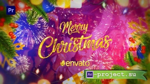 Videohive - Happy New Year Opener | Merry Christmas Photo Slideshow - 41725391 - Premiere Pro Templates