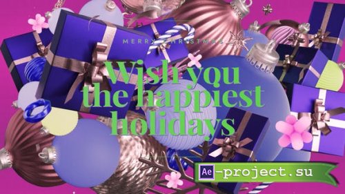 Videohive - Holiday Gift Greeting - 42033515 - Project for After Effects